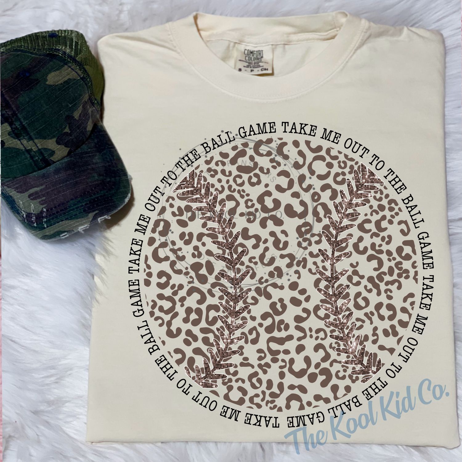 Leopard Baseball Take Me To The Ball Game