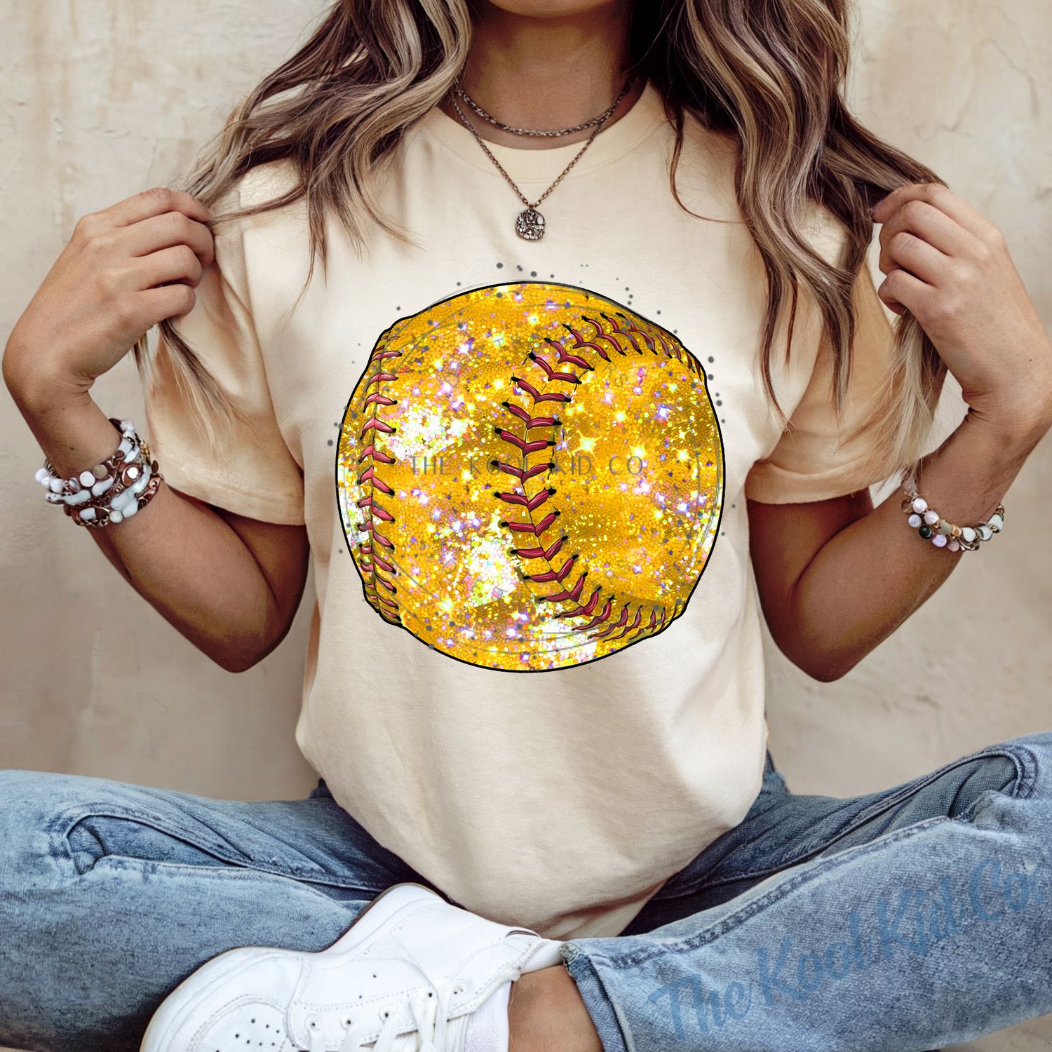 Glitter Softball