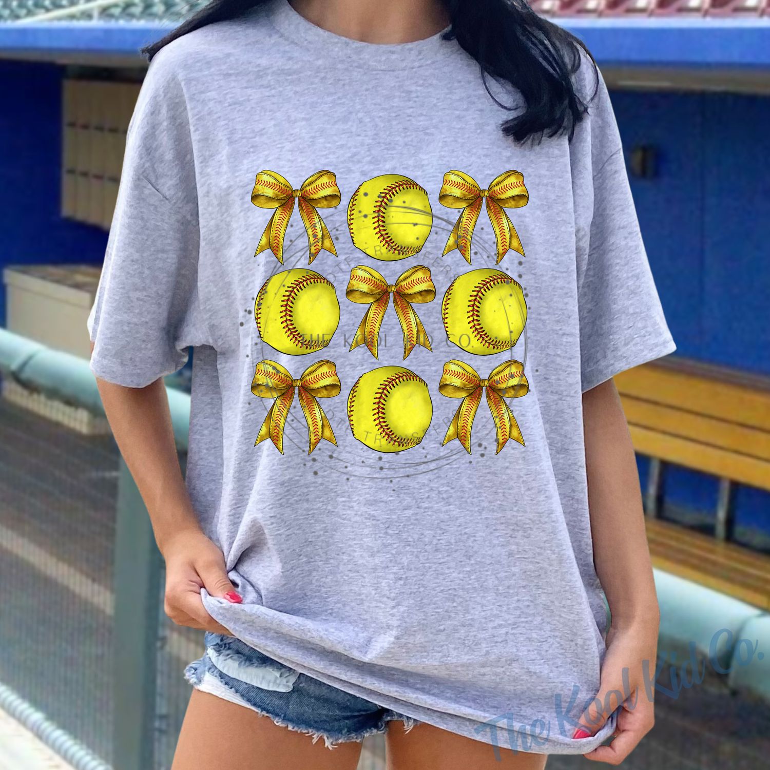 Softballs And Bows Coquette