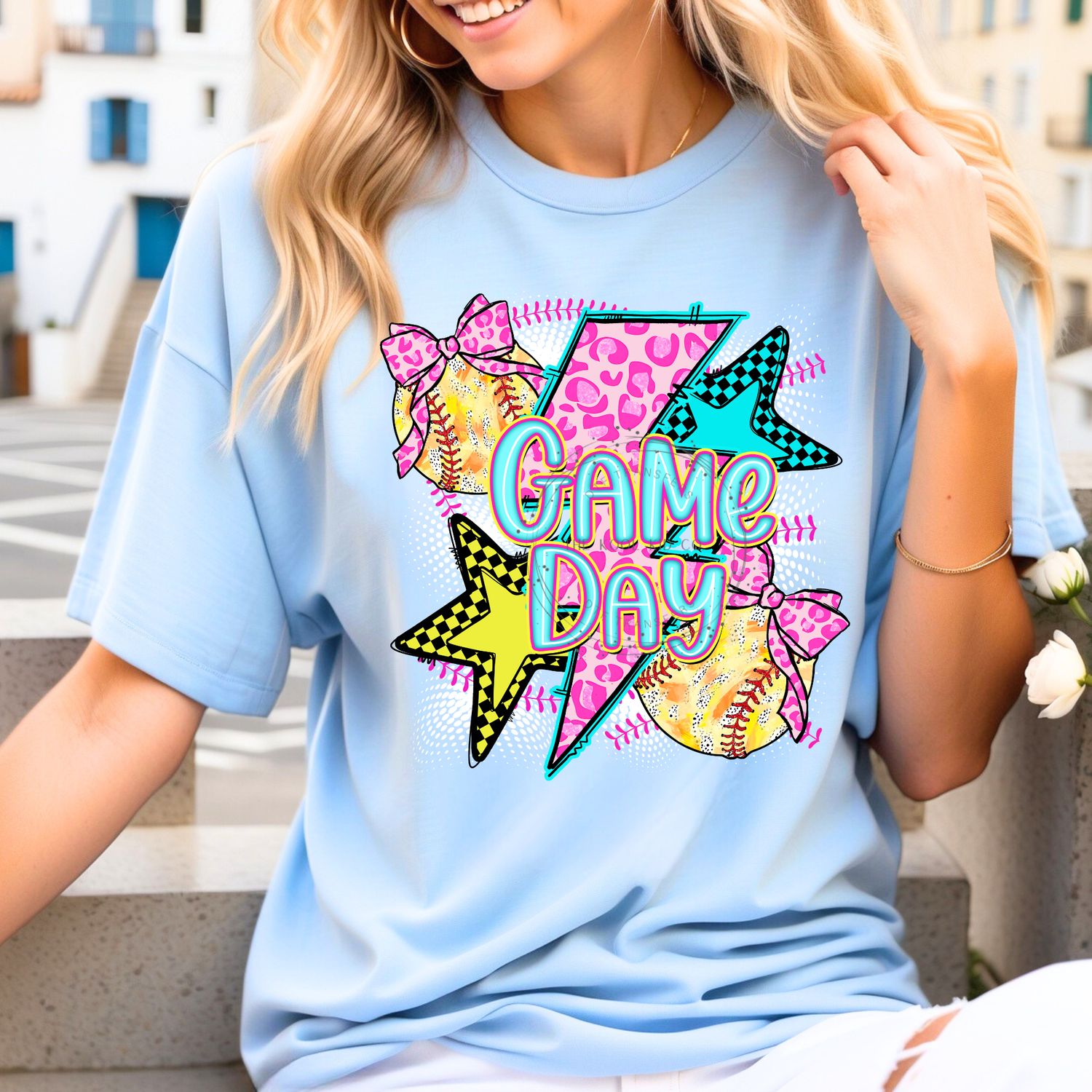 Gameday Bolt And Stars