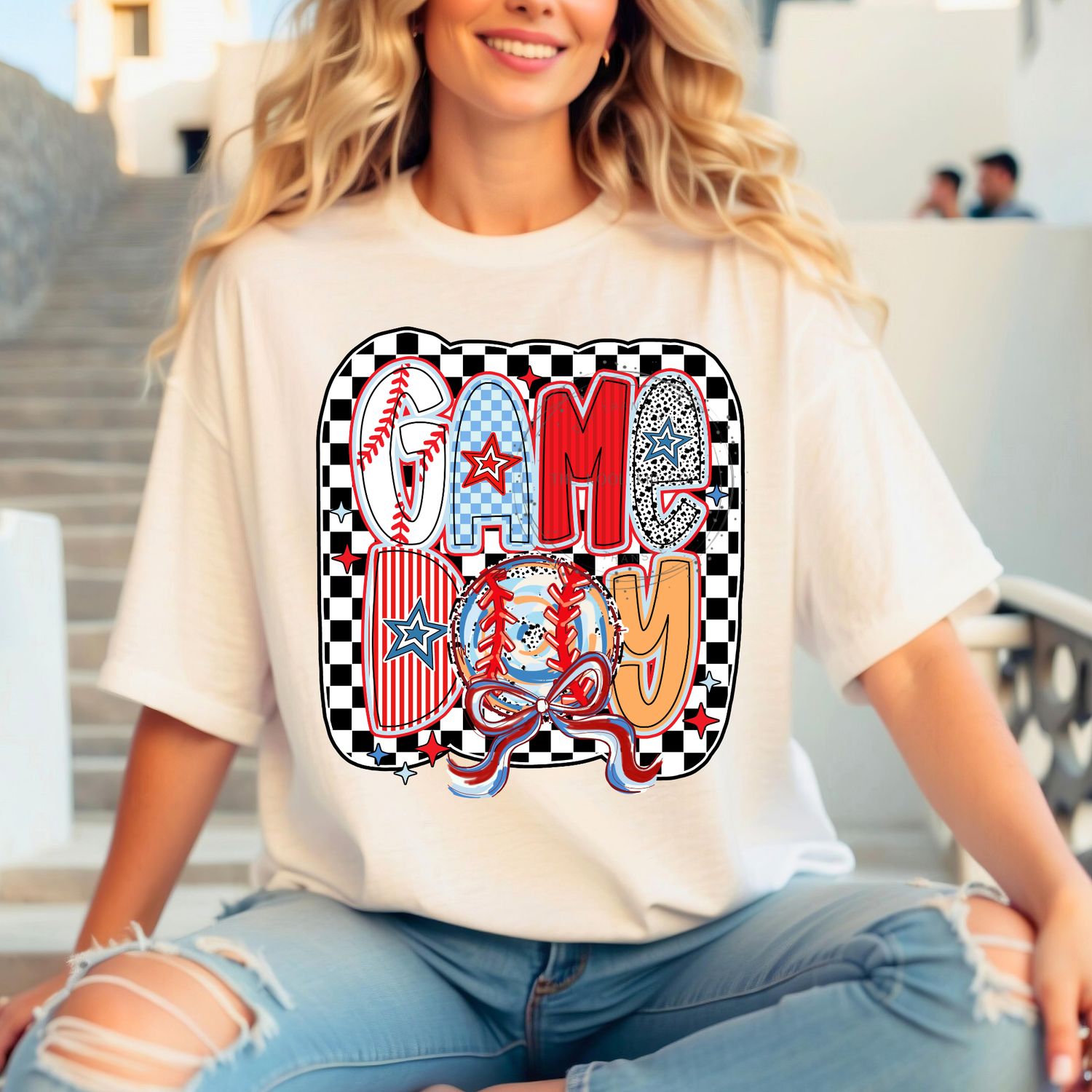 Preppy Checkered Gameday