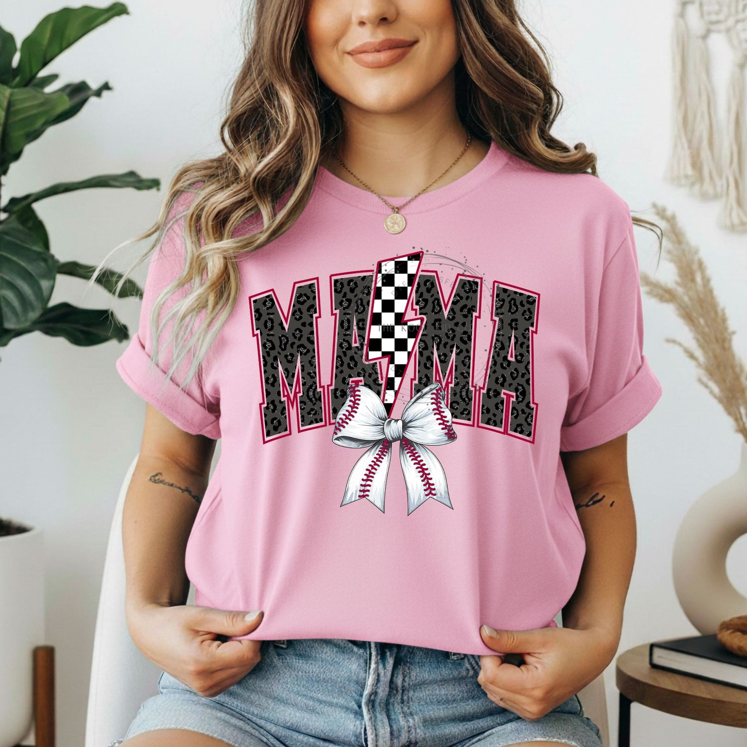 Baseball Mama Bolt And Bow