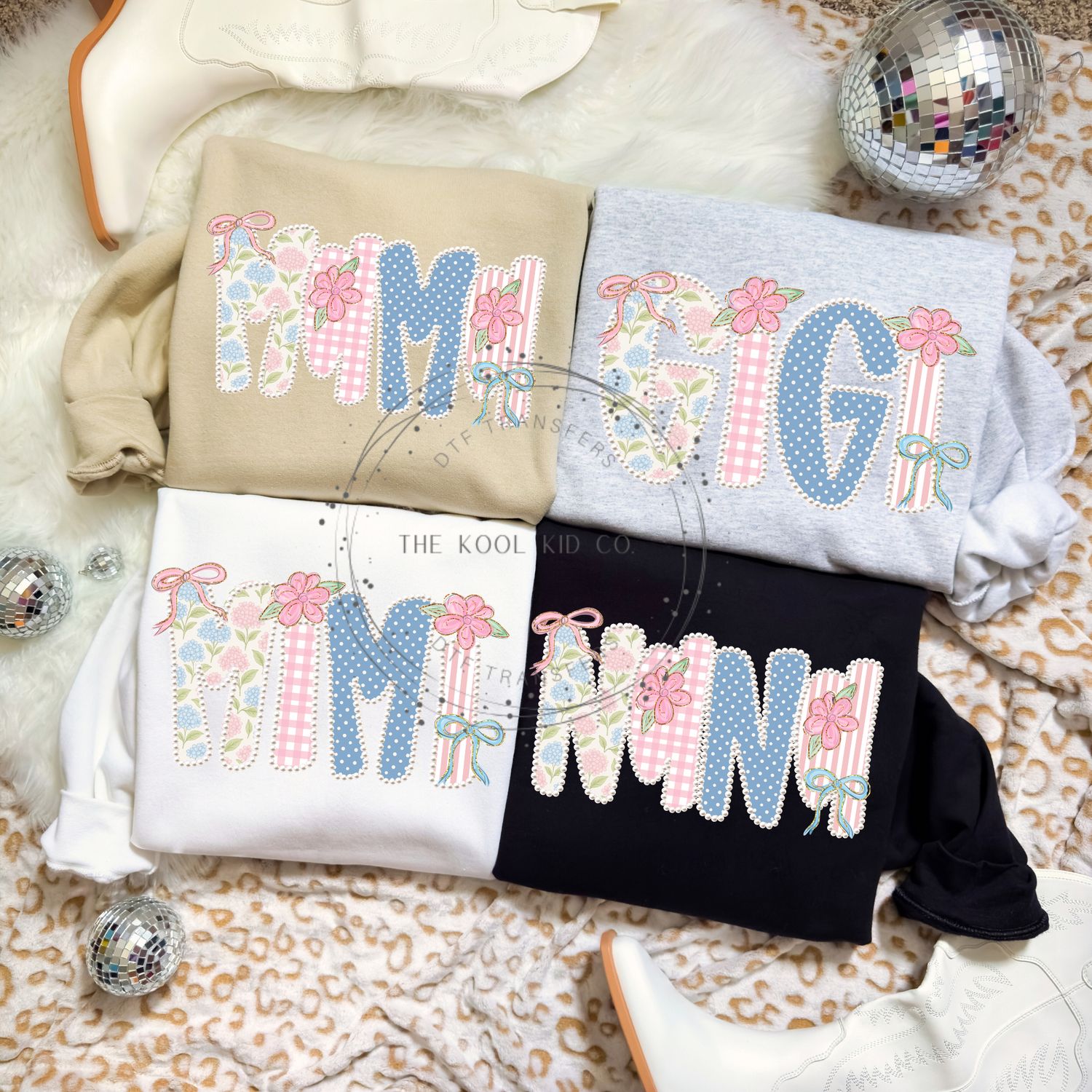 Preppy Floral Family