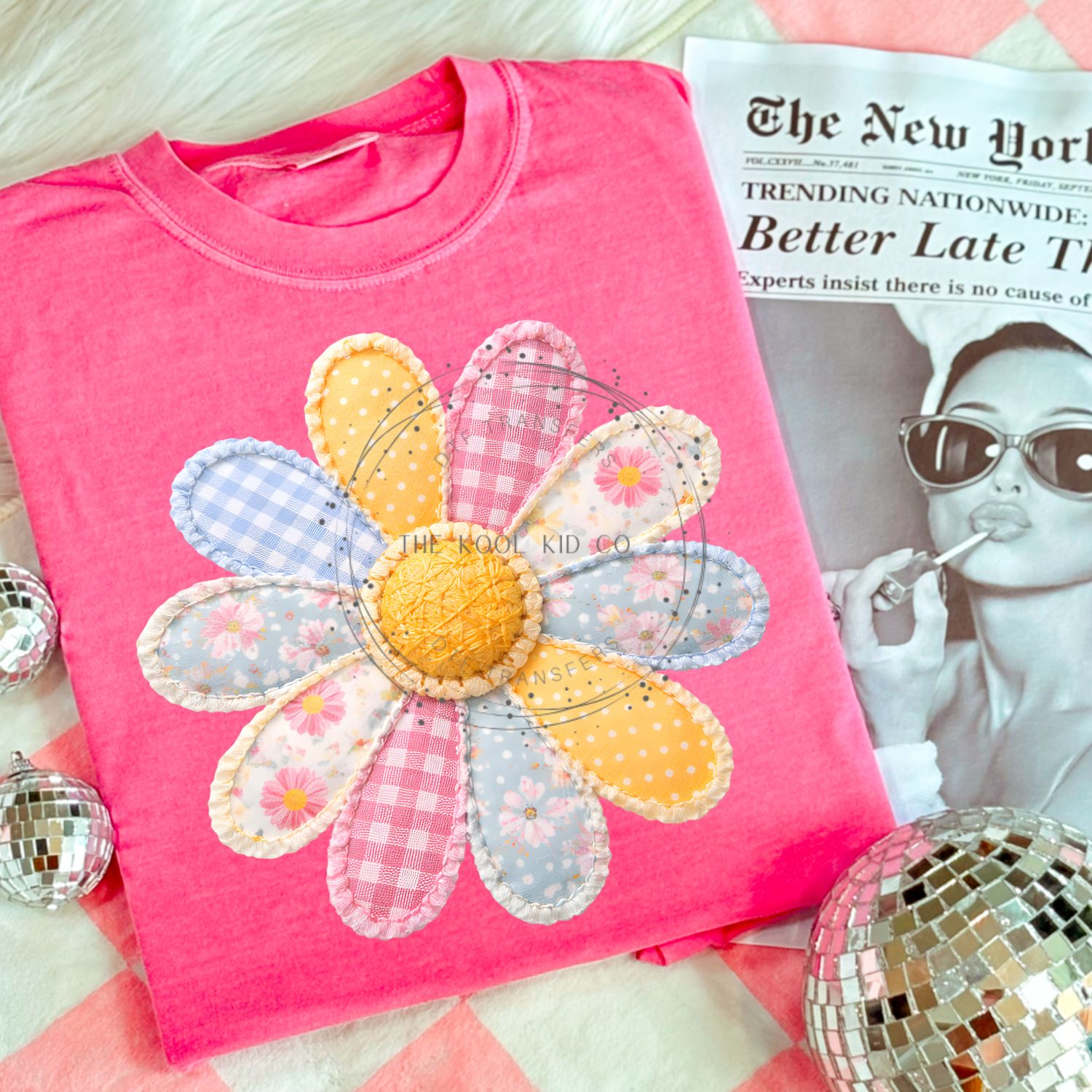 Patchwork Spring Daisy