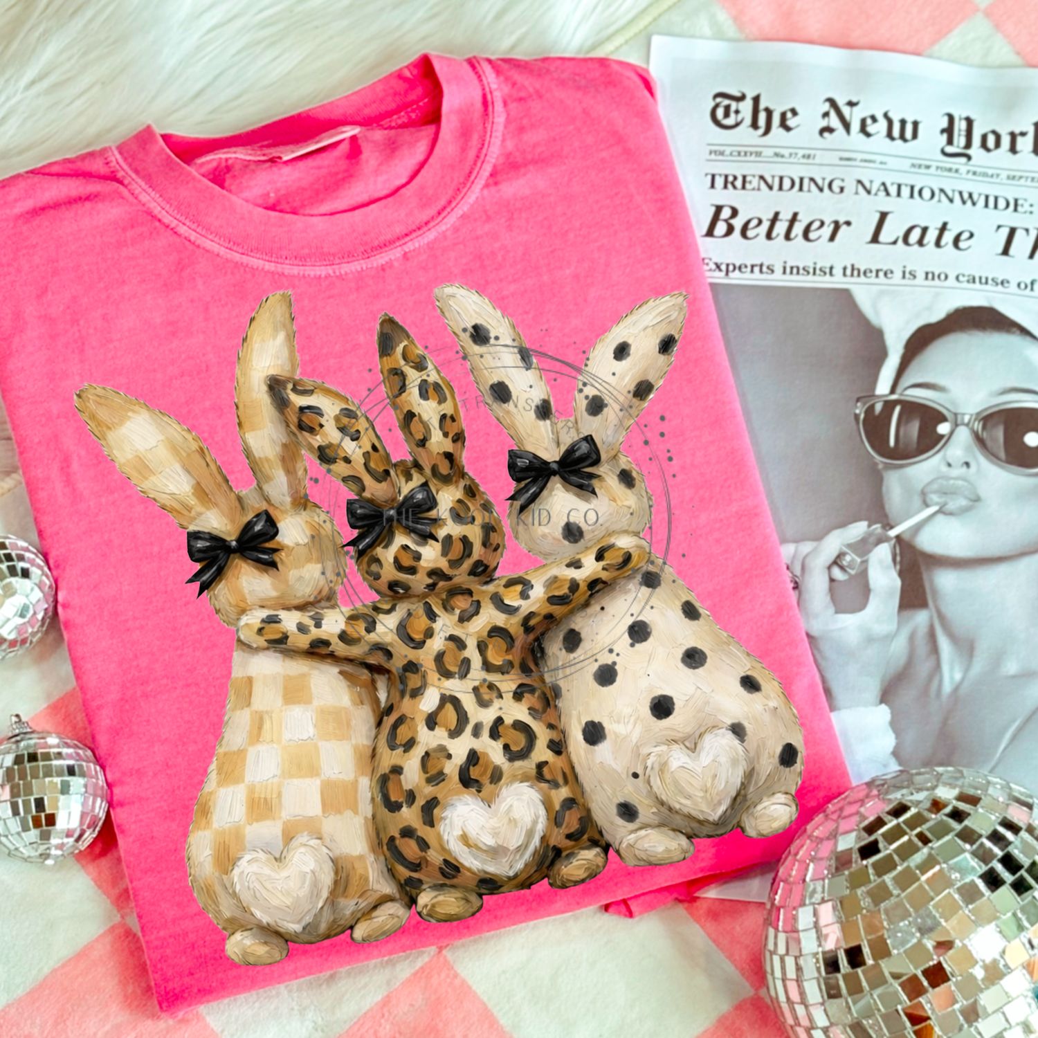 Leopard Easter Bunnies