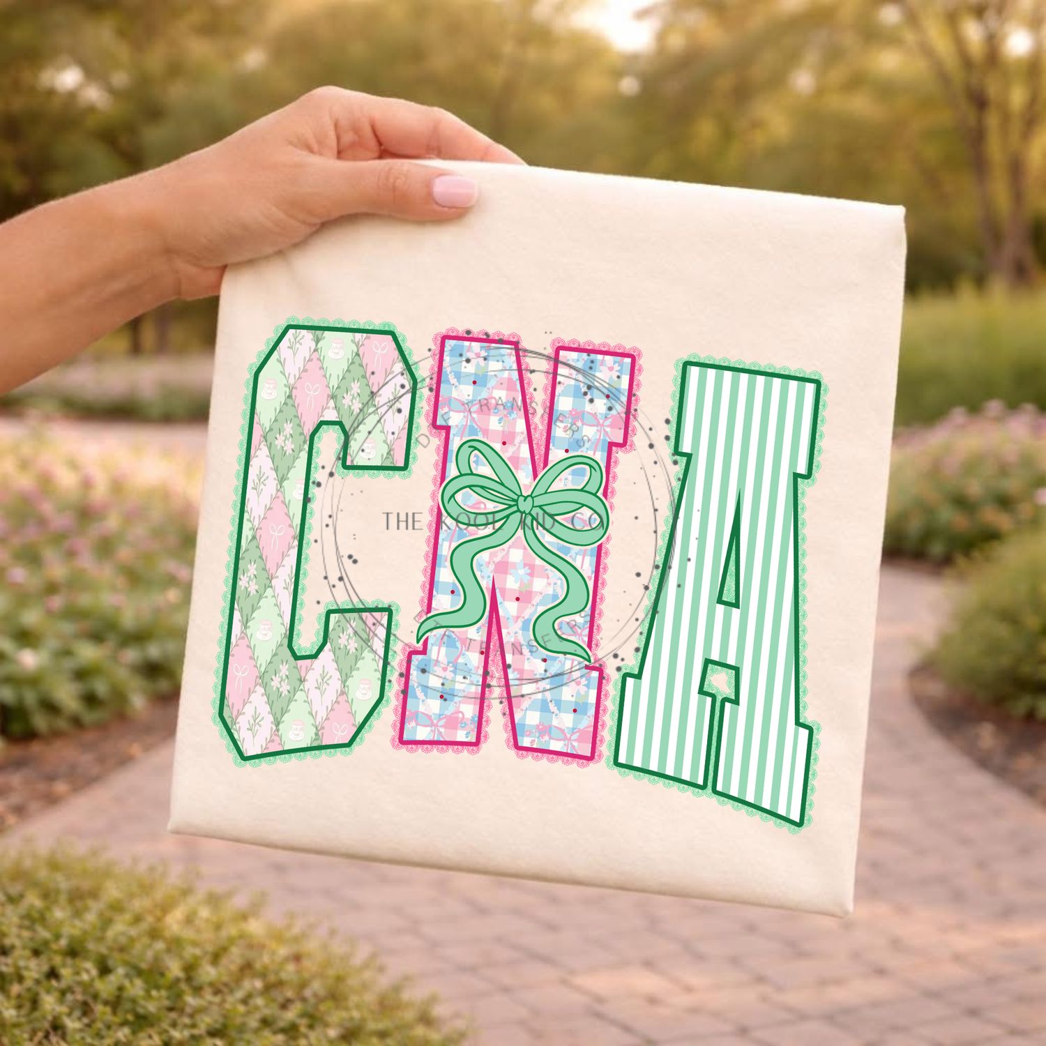 Floral And Stripes CNA