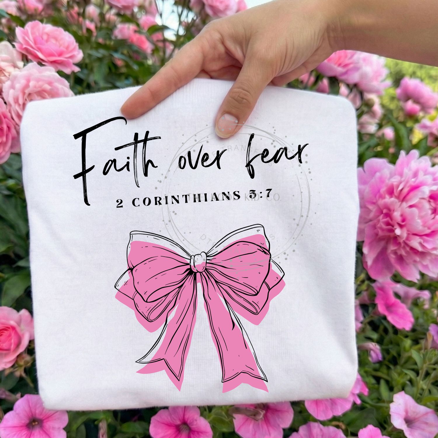 Faith Over Fear Bow