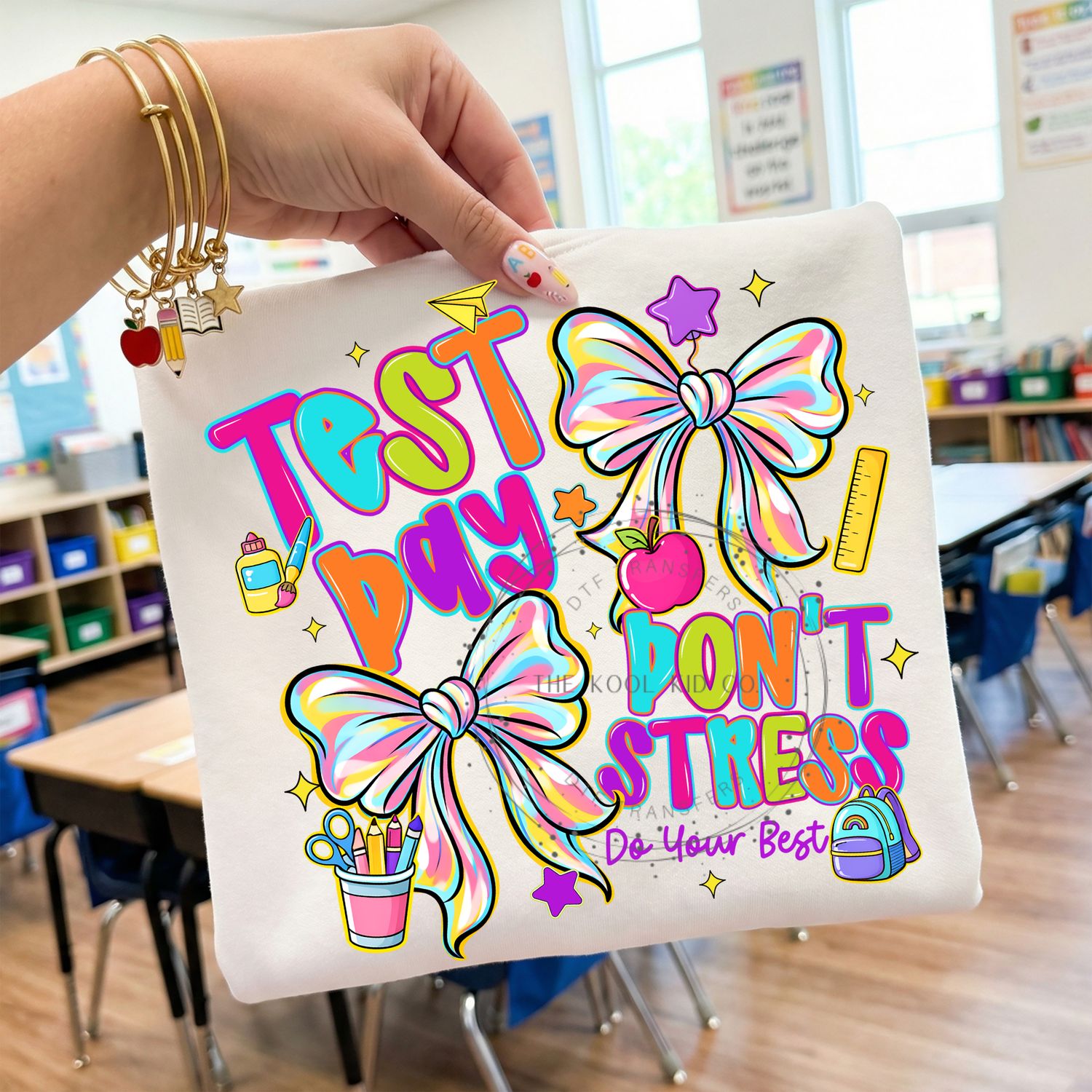 Test Day Don't Stress Bows