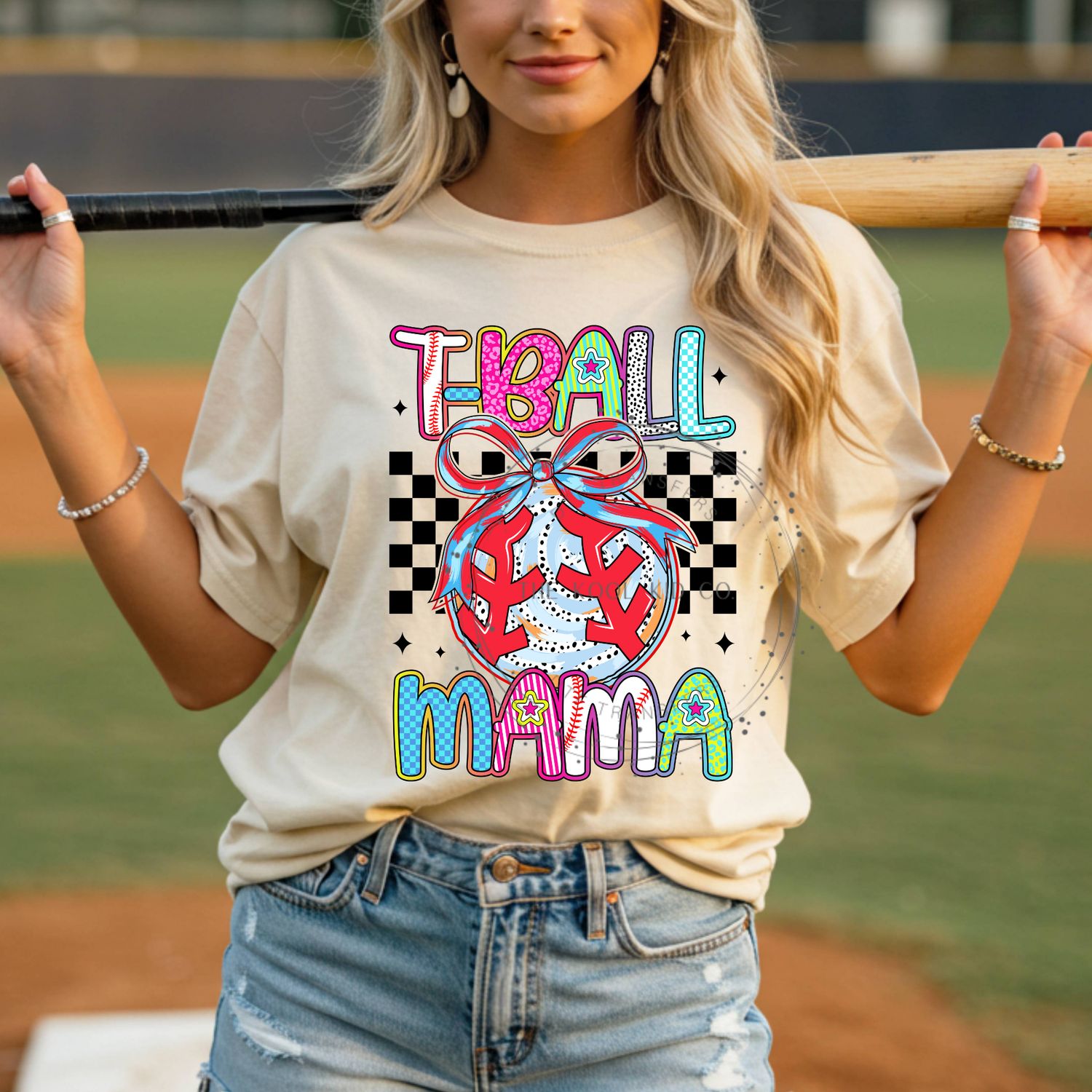 Preppy T-Ball Mama