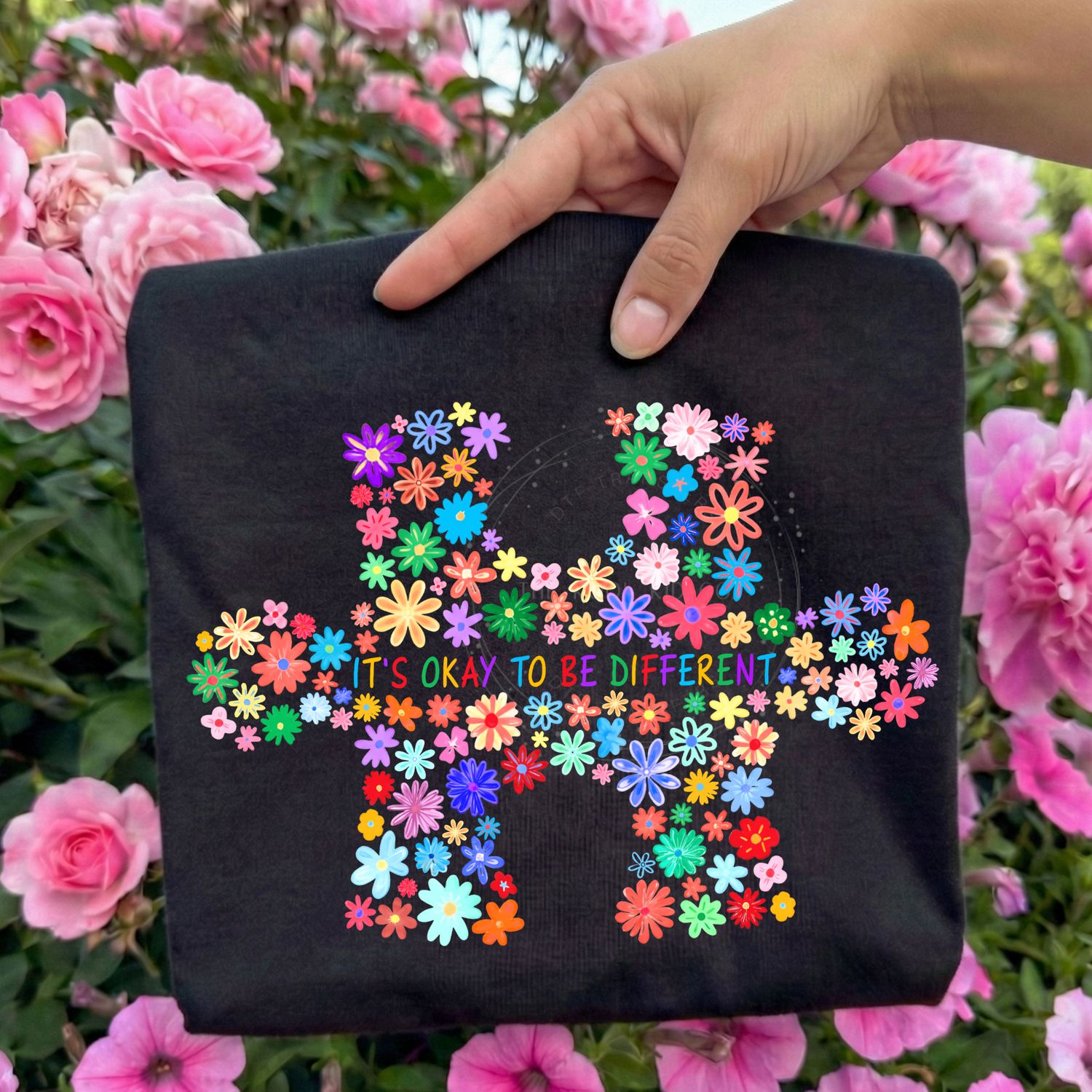It's Okay To Be Different Flower Puzzle