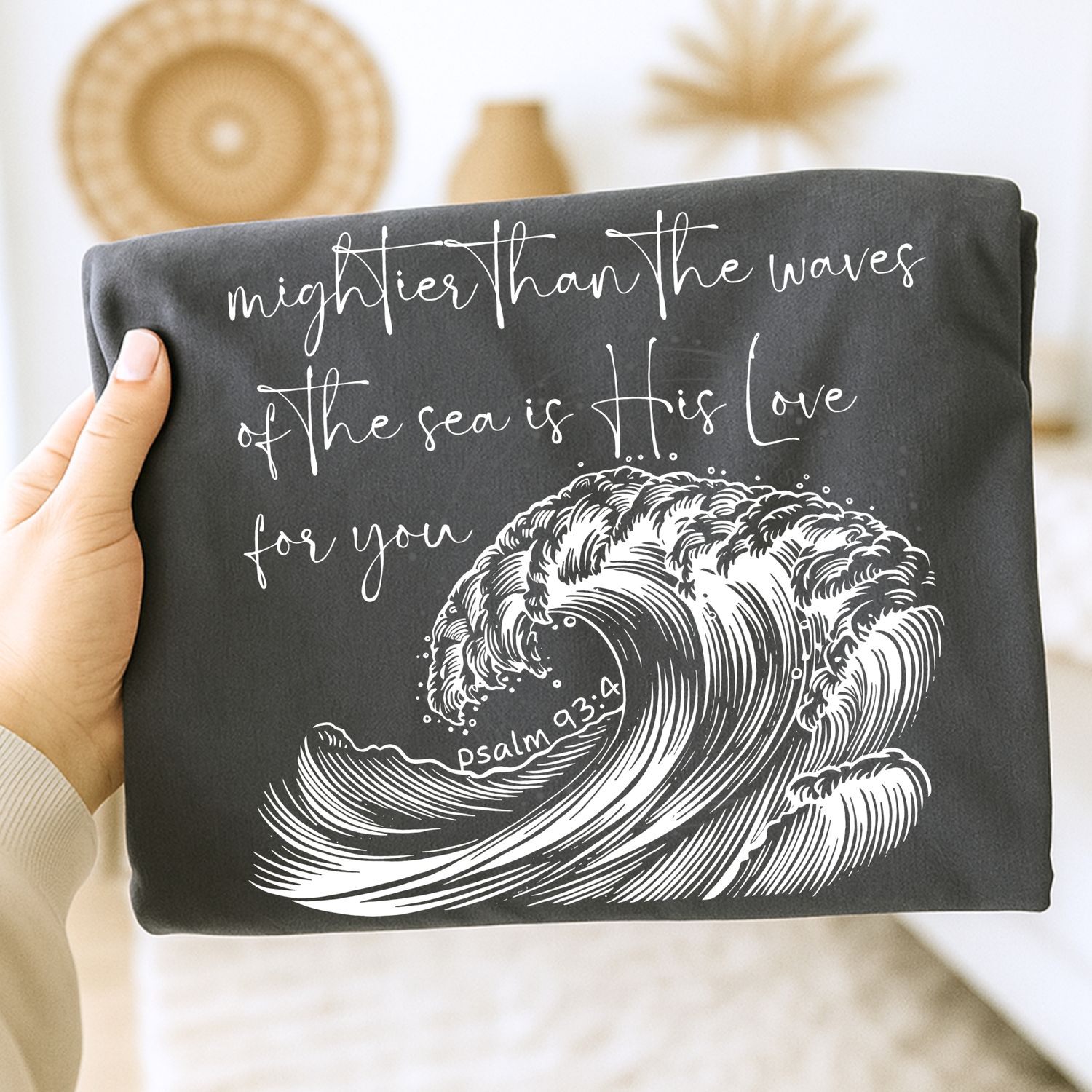 Mightier Than The Waves Of The Sea Is His Love For You