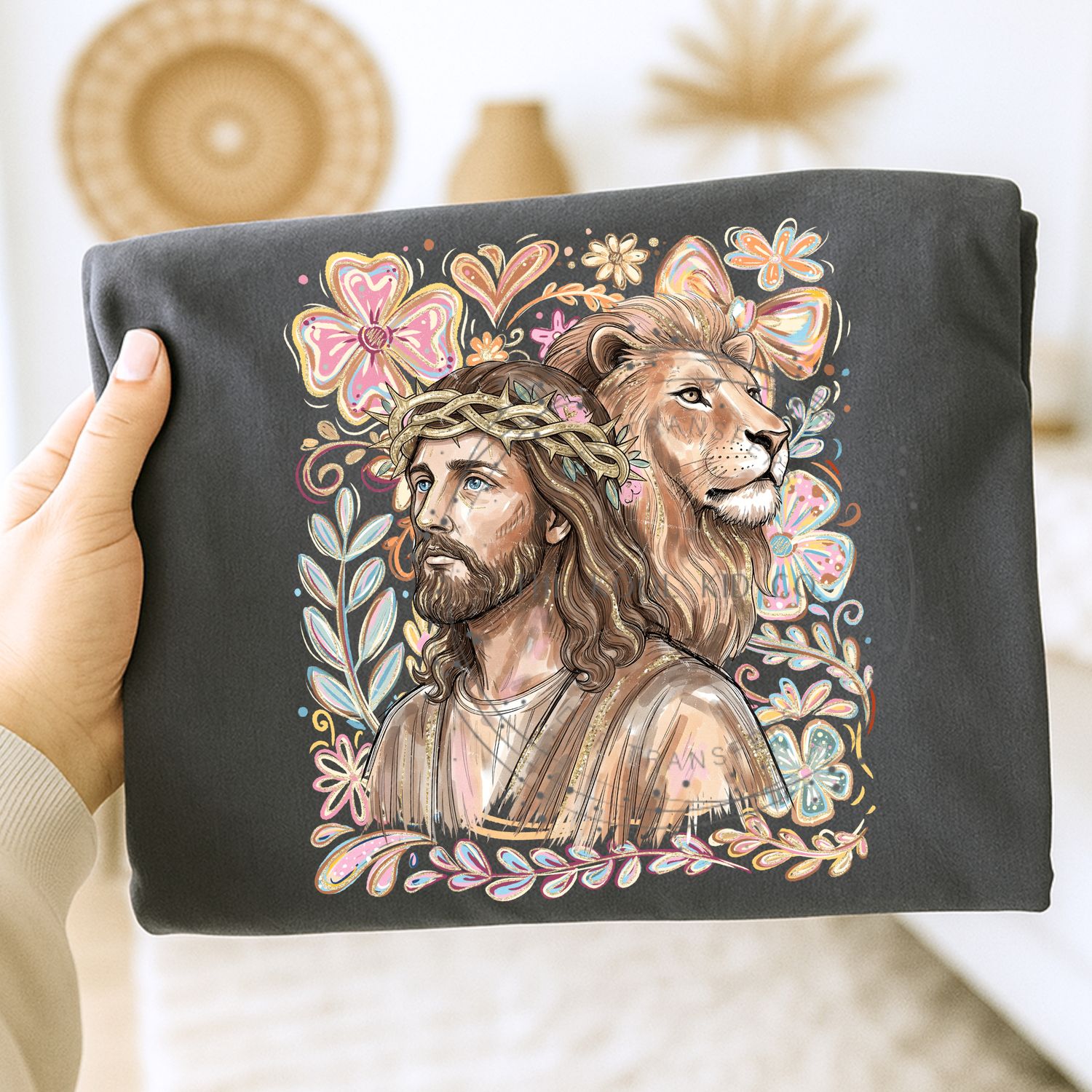 Jesus And The Lion