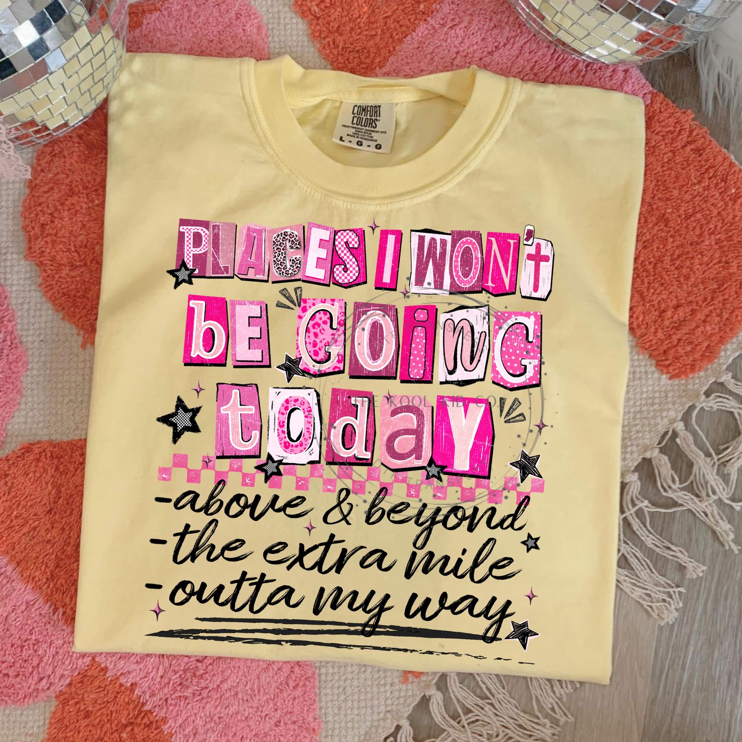 Places I Won't Be Going Today