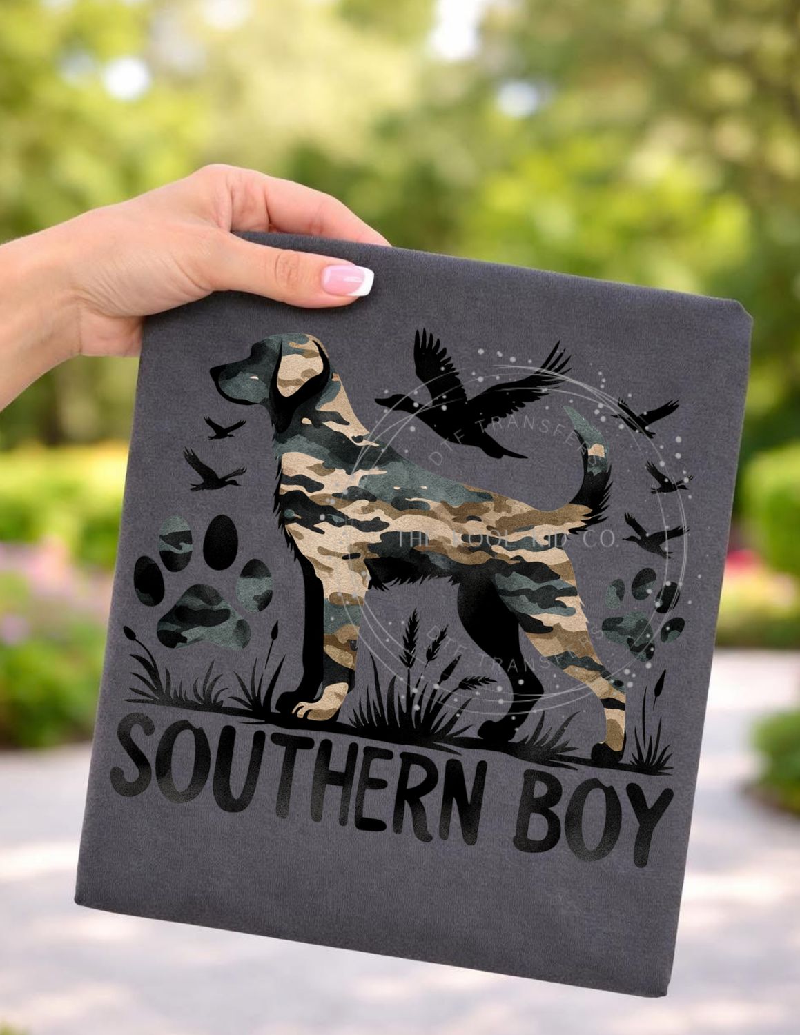 Southern Boy Camo Dog