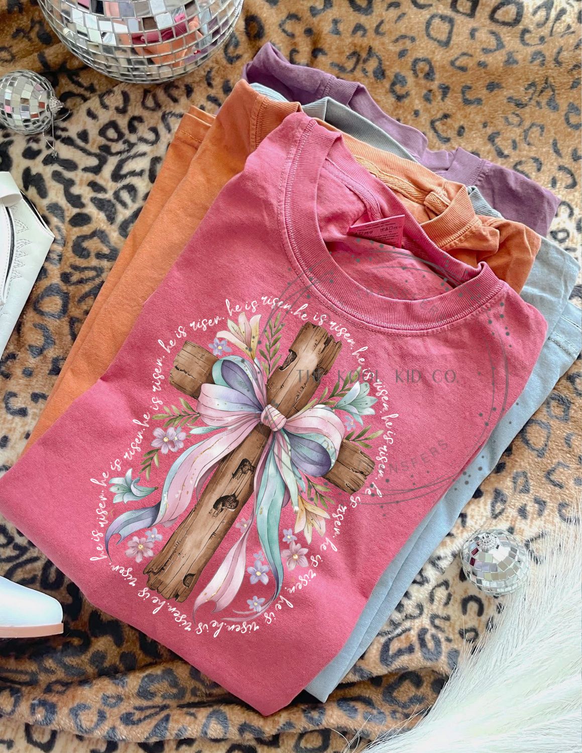 He Is Risen Easter Cross