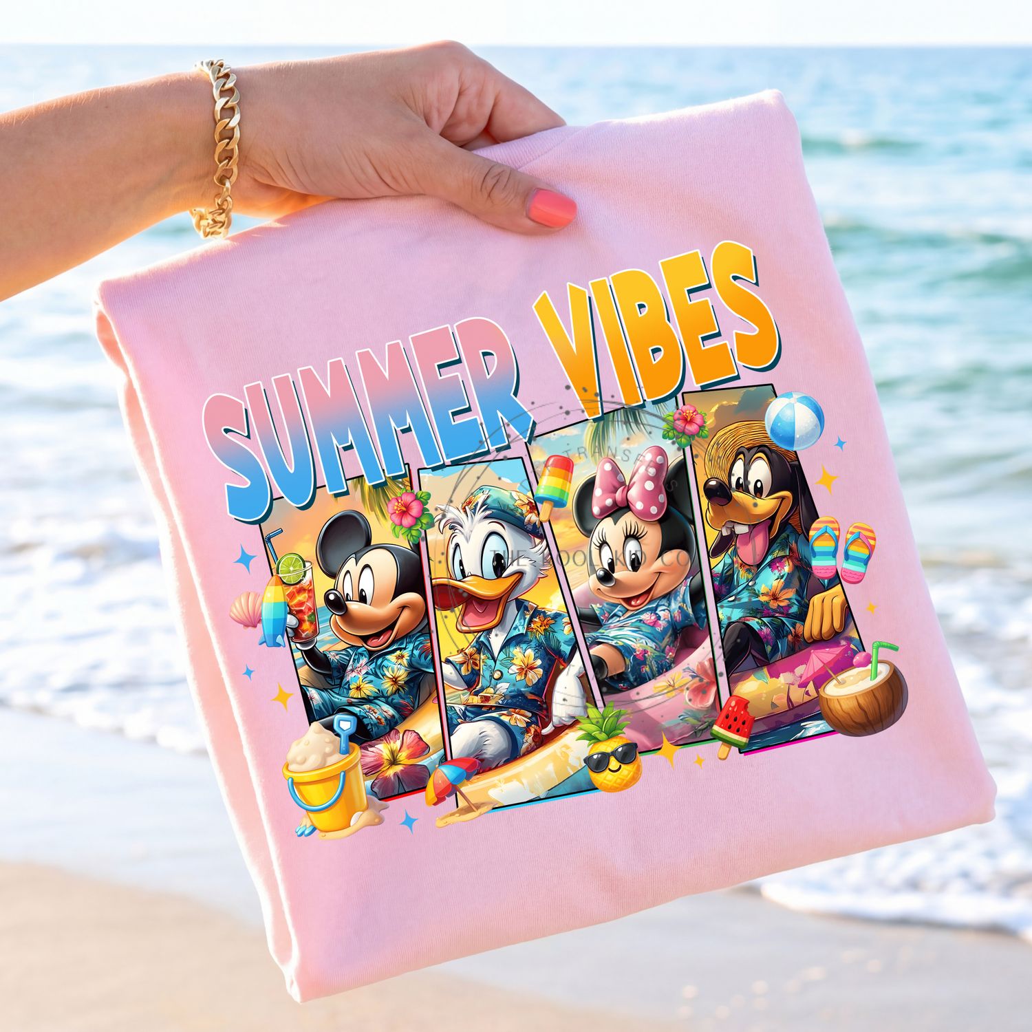 Mickey And Friends Summer Vibes