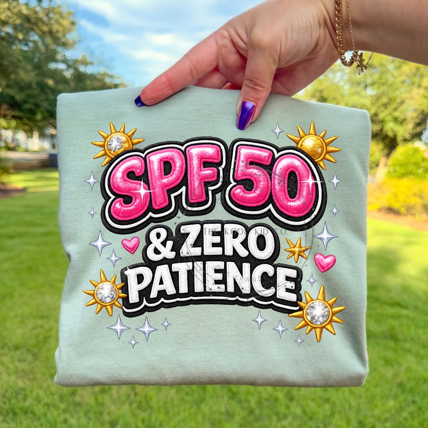 SPF 50 And Zero Patience