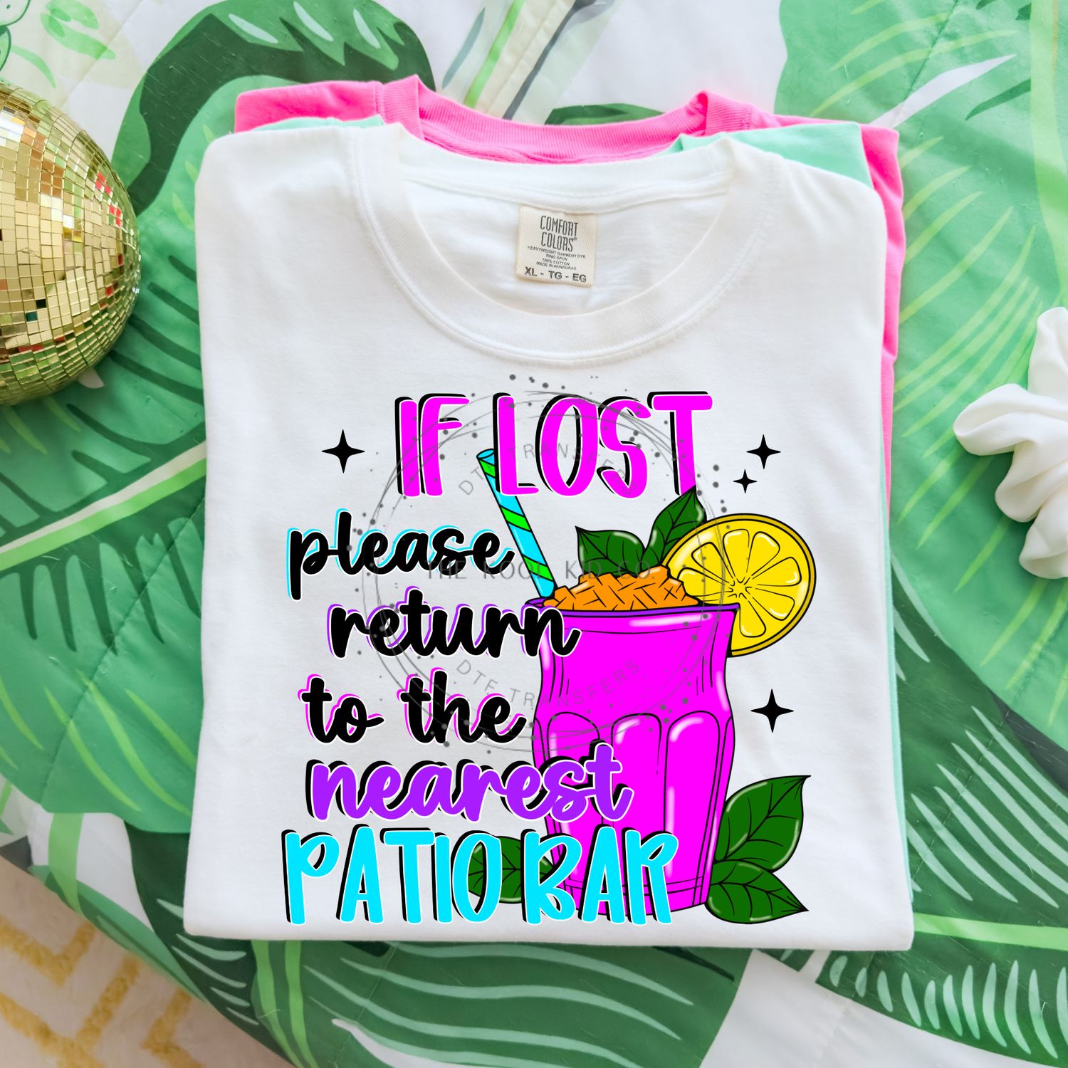 If Lost Please Return To The Nearest Patio Bar