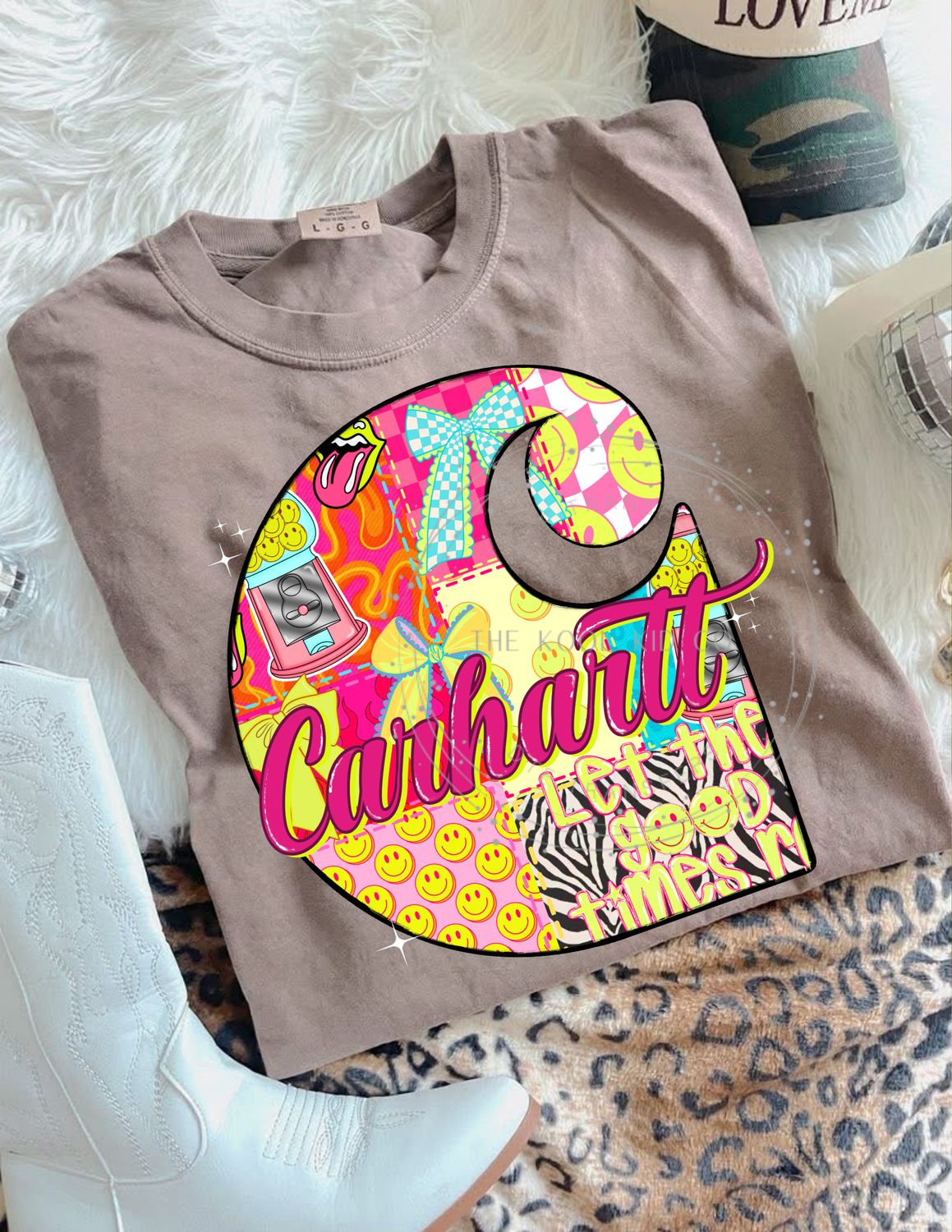 Let The Good Times Roll Smiley Carhartt