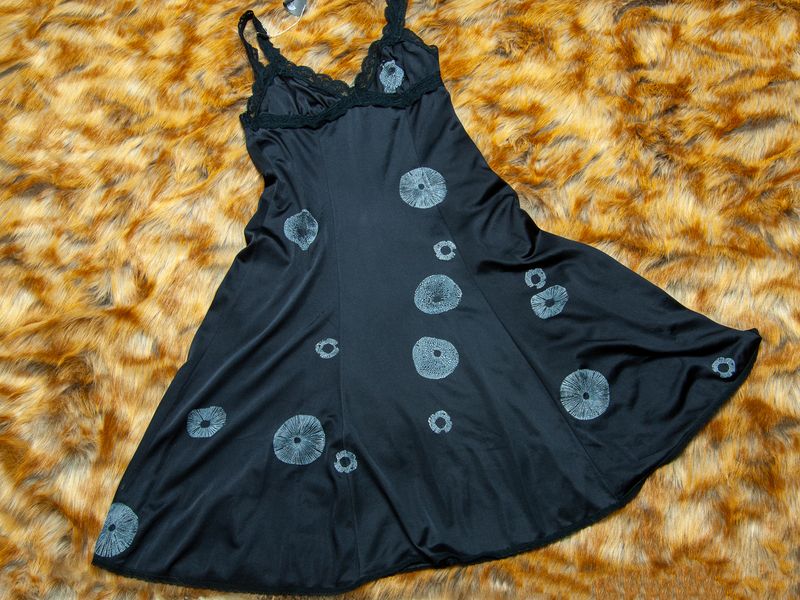 WEARS -Upcycled Hand Printed Slip Dress