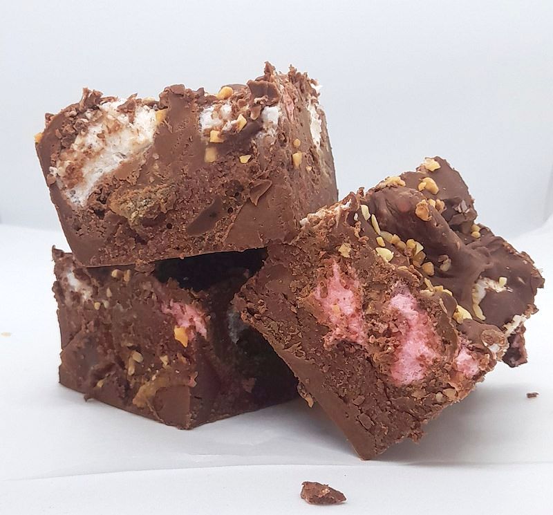 Rocky Road Fudge 100g