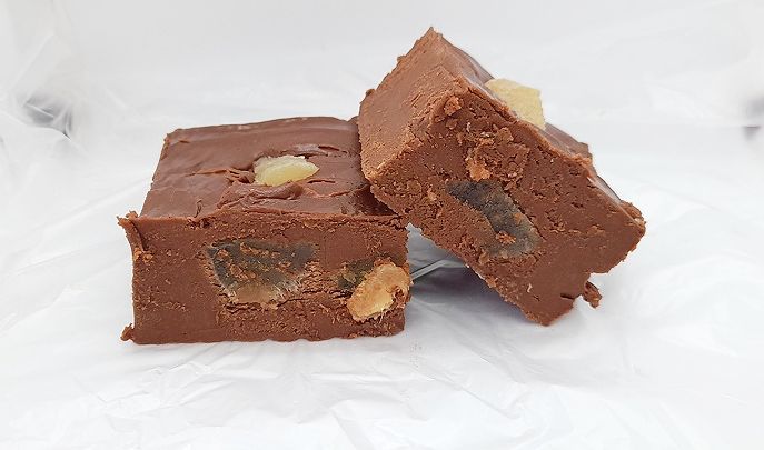 Chocolate Ginger Fudge 100g