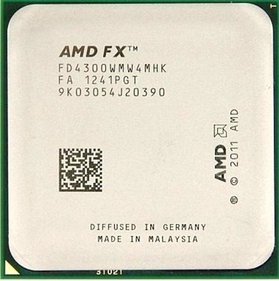 AMD FX 4300 3.8GHz 4M Quad Core desktop processors CPU Socket AM3+