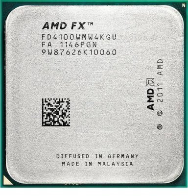 AMD FX 4100 AM3+ 3.6GHz 8MB CPU processor FX