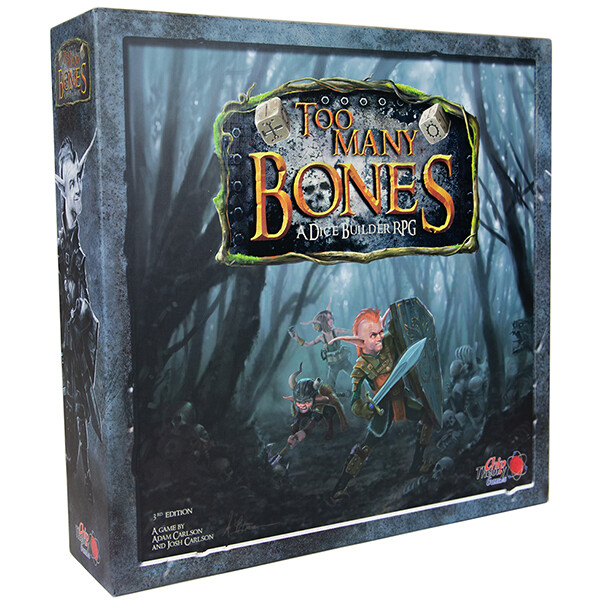 Best RPG Board Games - Too Many Bones game box and cover art