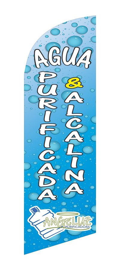 Agua Alcalina  Largo: 350 cm