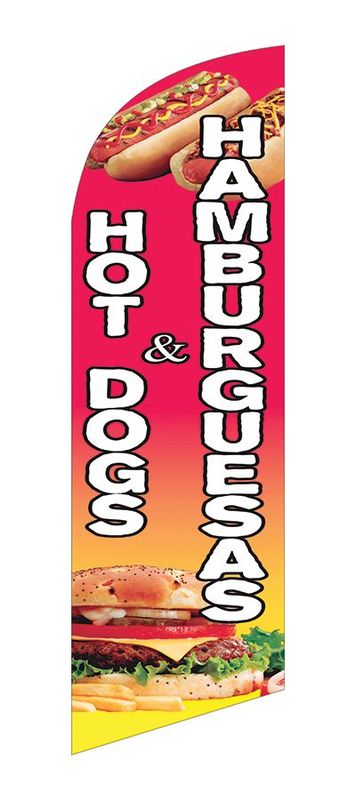 Hot Dogs &amp; Hamburguesas  #102  Largo: 350 cm
