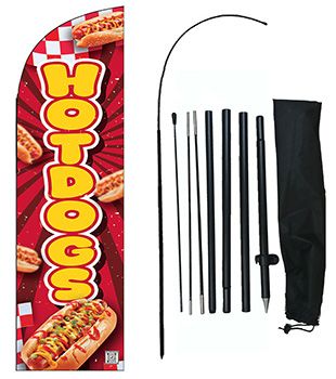 Hot Dogs Hotdogs 78563T Largo: 220 cm
