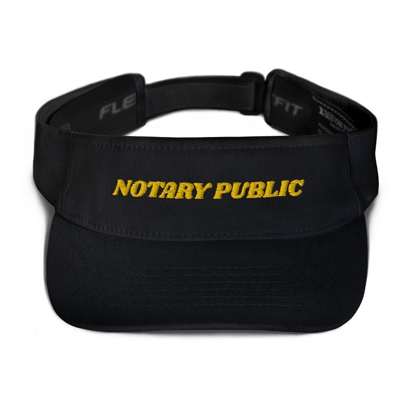 Notary Public Visor
