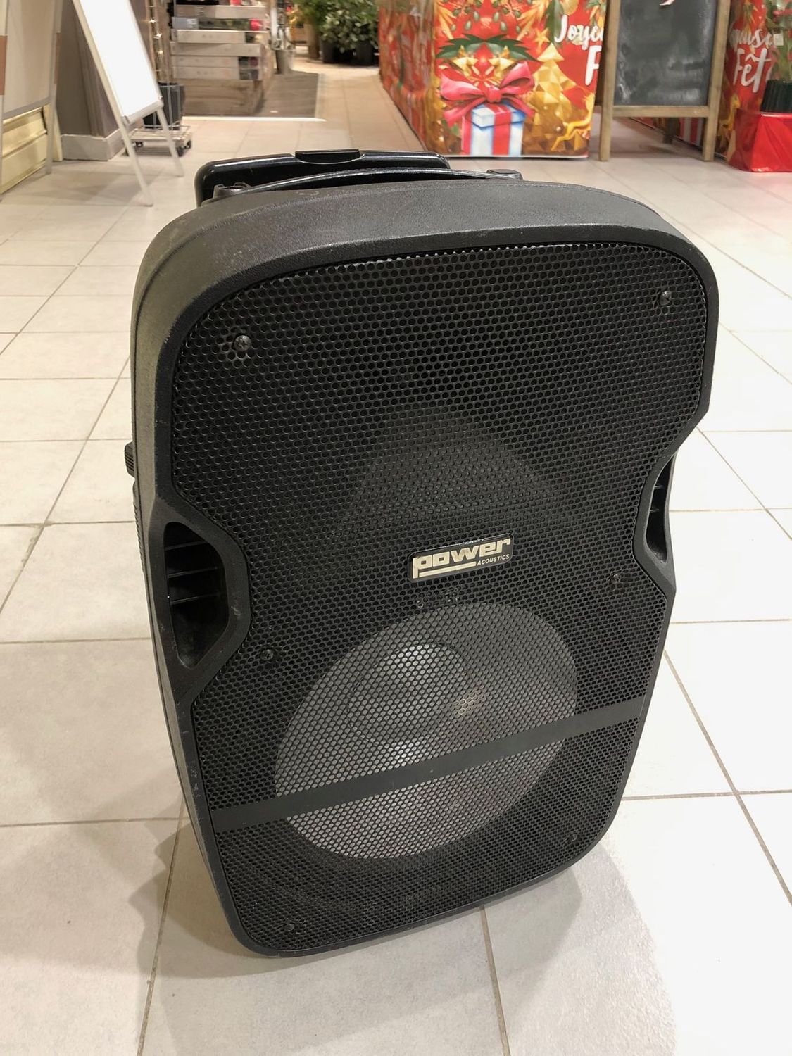 1 enceinte amplifiée (100 w rms) avec bluetooh