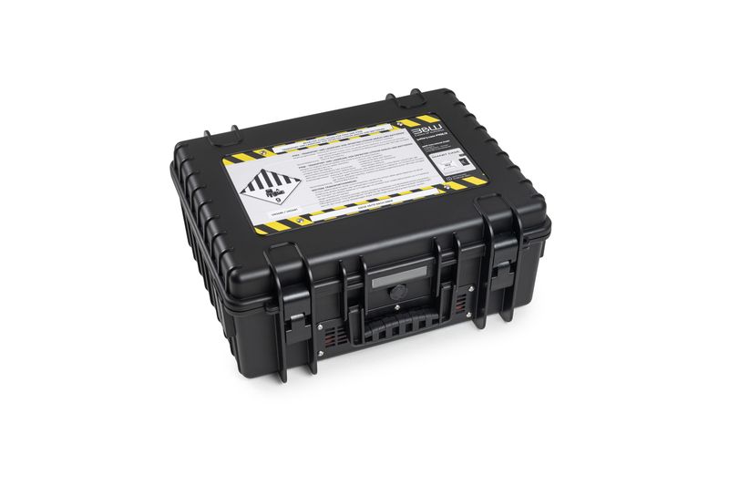 Akku-Transportkoffer und Ladekoffer zertifiziert für 8 kg Lithium-Ionen-Akkus