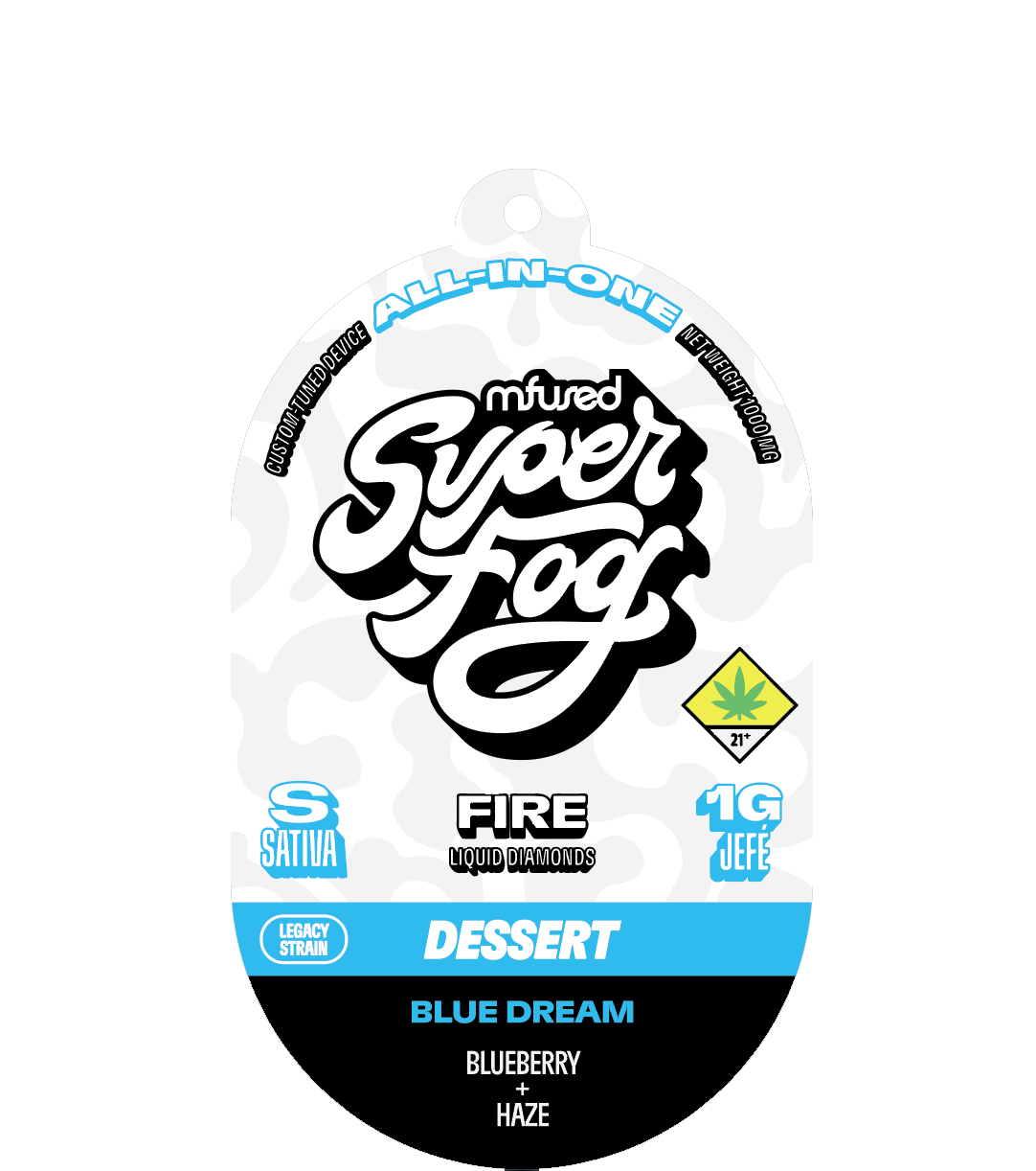 Blue Dream Mfused Superfog Fire