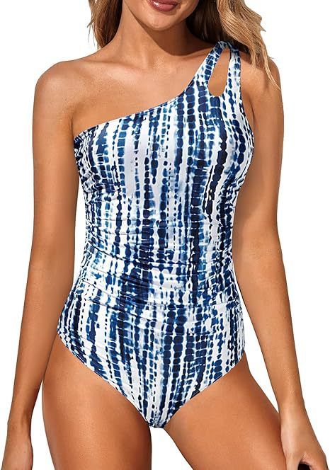 Print&amp; Solid  One Shoulder