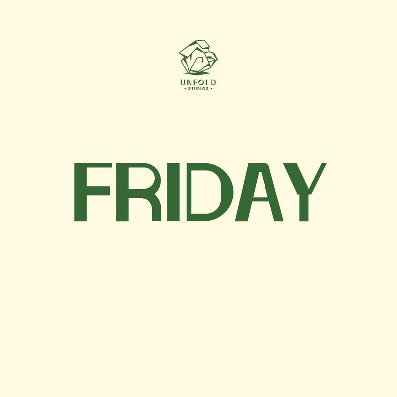 Unfold Studio February 13, Friday