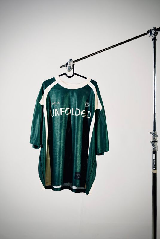 UNFOLDED JERSEY (Bottle Green)
