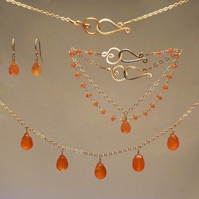 Carnelian GemRx Jewelry Set