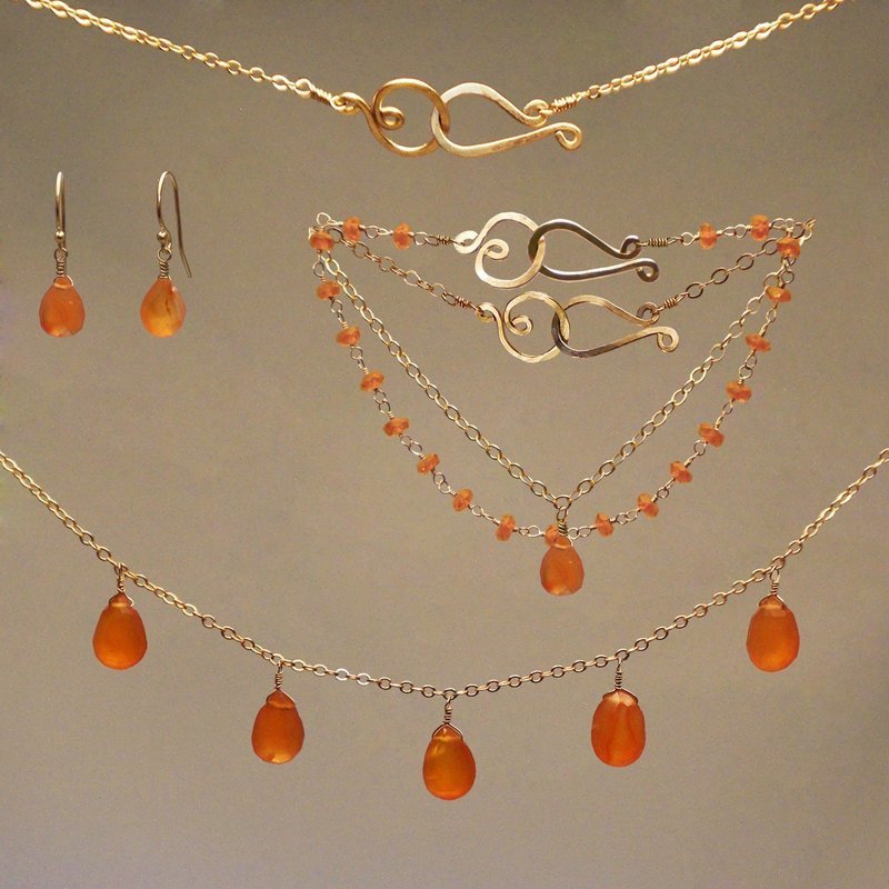 Carnelian GemRx Jewelry Set