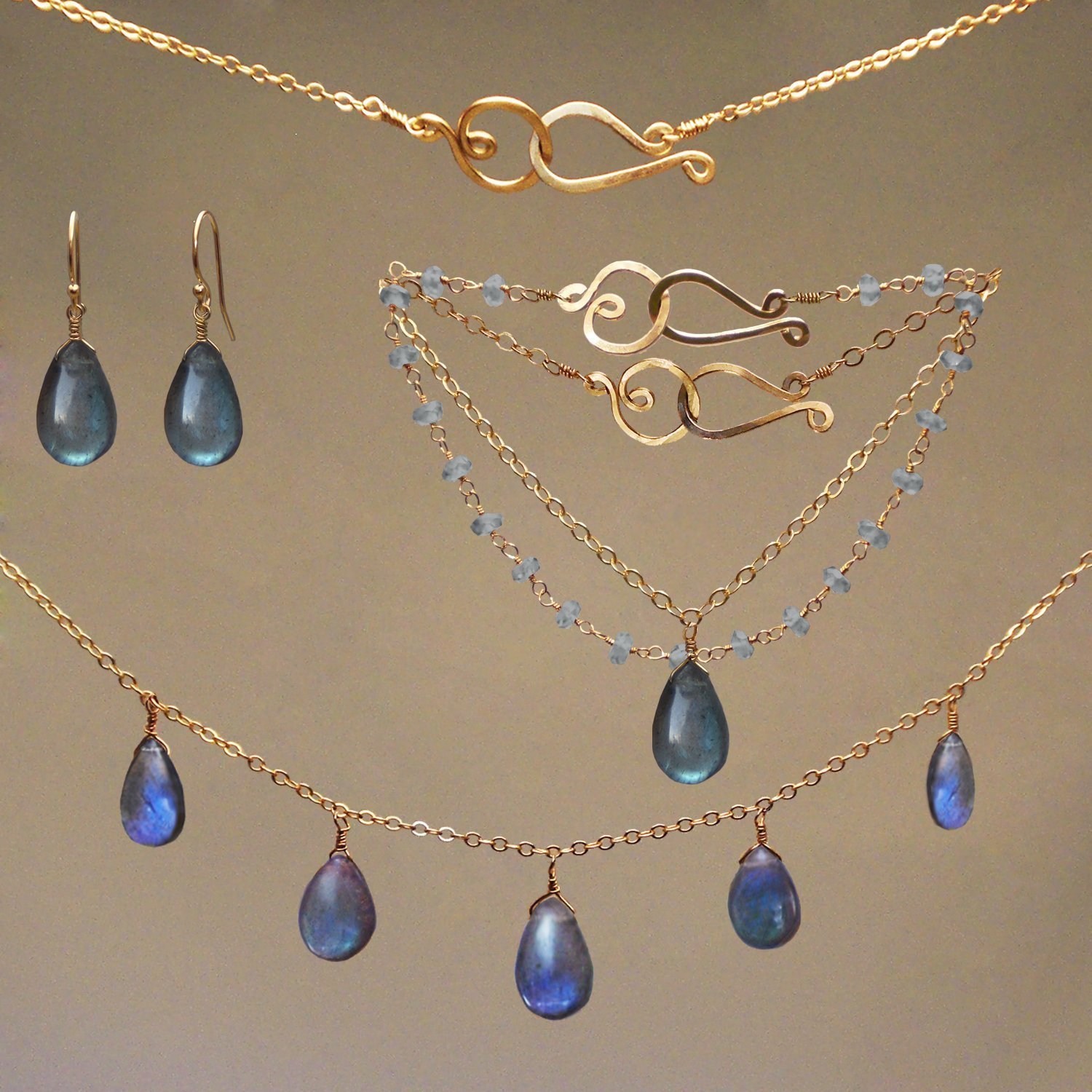 Labradorite GemRx Jewelry Set