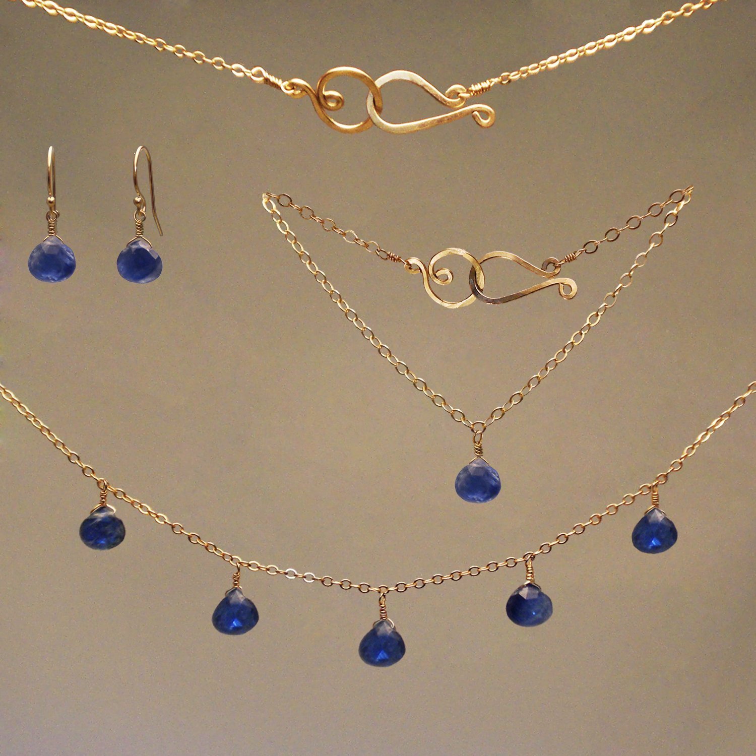 Kyanite GemRx Jewelry Set