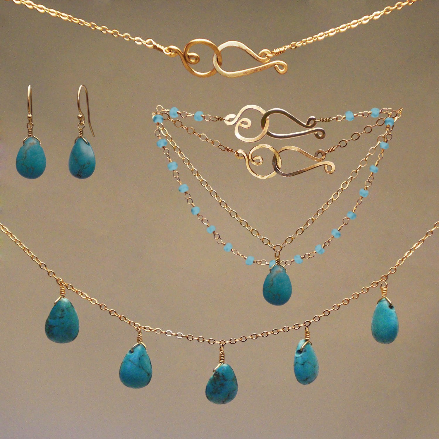 Turquoise GemRx Jewelry Set