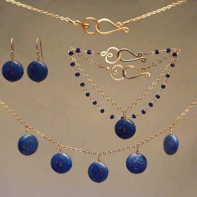 Lapis GemRx Jewelry Set