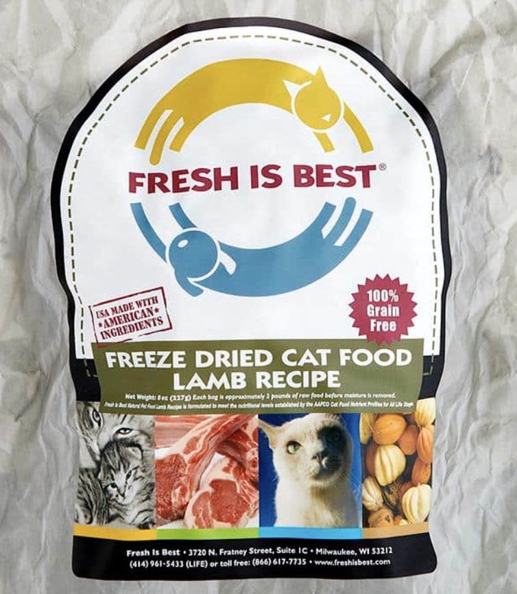 Freeze Dried Lamb Cat Food