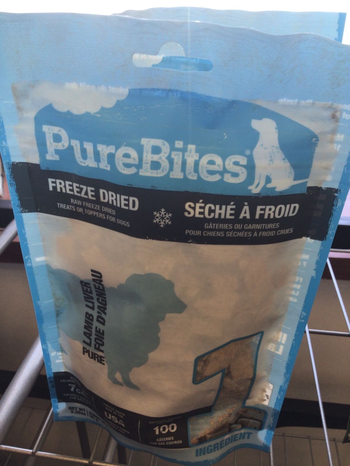 PureBites Freeze Dried Lamb Liver
