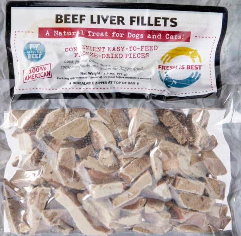 Freeze Dried Beef Liver Fillets