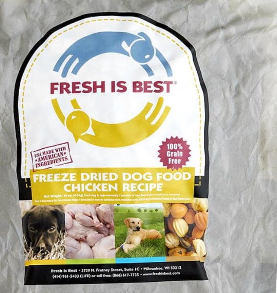 Freeze Dried Chicken Dog Food