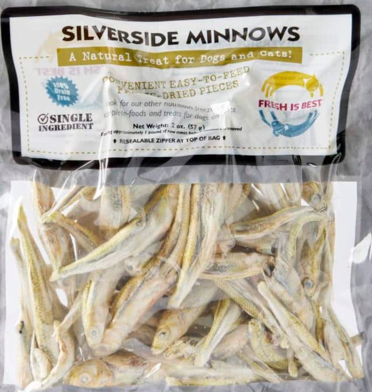 Freeze Dried Silverside Minnows